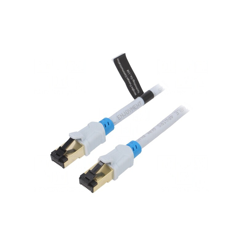 Cablu Patch Cord S/FTP Cat6 PVC Gri 3m RJ45 | Electronic-mag.ro | Componente Electronice