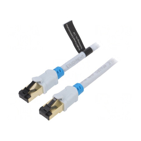 Cablu Patch Cord S/FTP Cat6 PVC Gri 3m RJ45 | Electronic-mag.ro | Componente Electronice