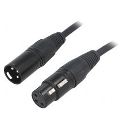 Cablu Audio XLR Tata-Mama 1.5m