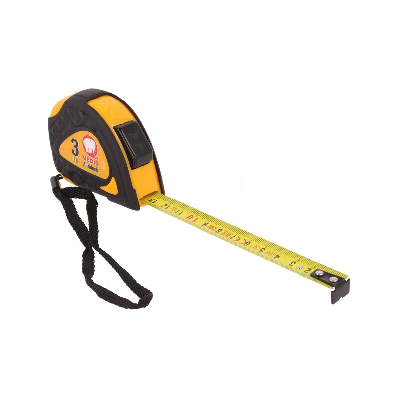 Ruletă de Măsurat 3m 16mm ABS și Cauciuc | Electronic-mag.ro | Componente Electronice Ruletă de Măsurat 3m 16mm ABS și Cauciuc | Electronic-mag.ro | Componente Electronice