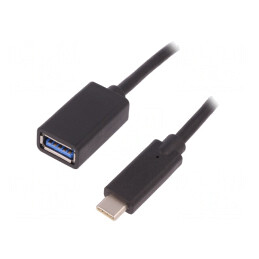 Cablu USB 3.0 USB A la USB C 0,25m | Electronic-mag.ro | Componente Electronice