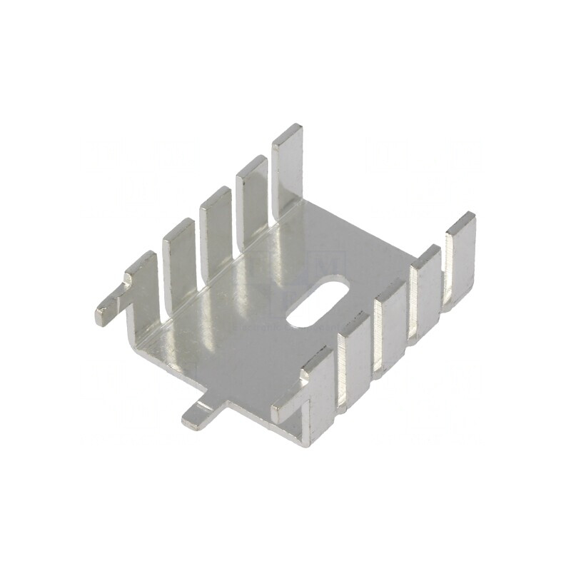 Radiator Extrudat U Argintiu 30x25.4x12.7mm TO220 | Electronic-mag.ro | Componente Electronice
