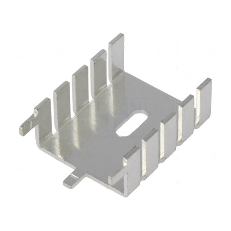 Radiator Extrudat U Argintiu 30x25.4x12.7mm TO220 | Electronic-mag.ro | Componente Electronice