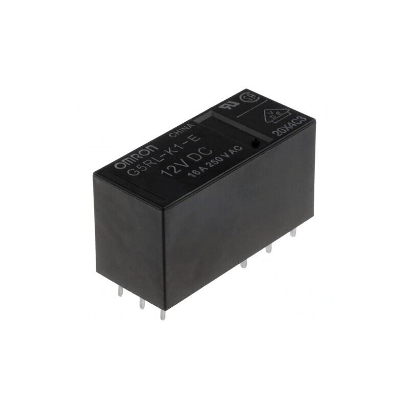 Releu Electromagnetic SPDT 12VDC 16A | Electronic-mag.ro | Componente Electronice