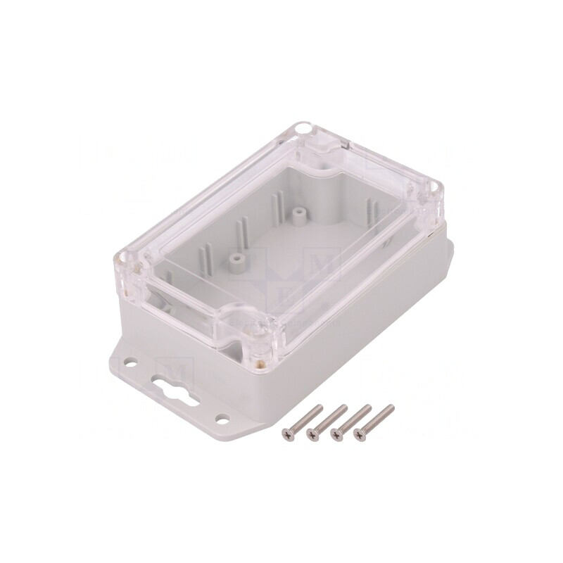 Carcasă Universală Policarbonat Gri 70x105x40mm | Electronic-mag.ro | Componente Electronice