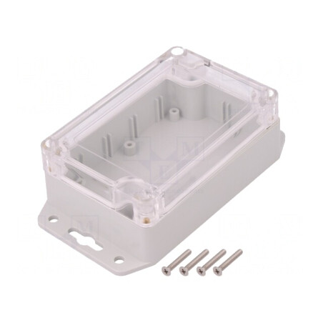 Carcasă Universală Policarbonat Gri 70x105x40mm | Electronic-mag.ro | Componente Electronice