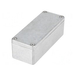 Carcasă Universală Aluminiu Natural 36x90x30 mm | Electronic-mag.ro | Componente Electronice
