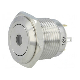 Comutator Anti-Vandalism Verde IP65 2A 36VDC | Electronic-mag.ro | Componente Electronice