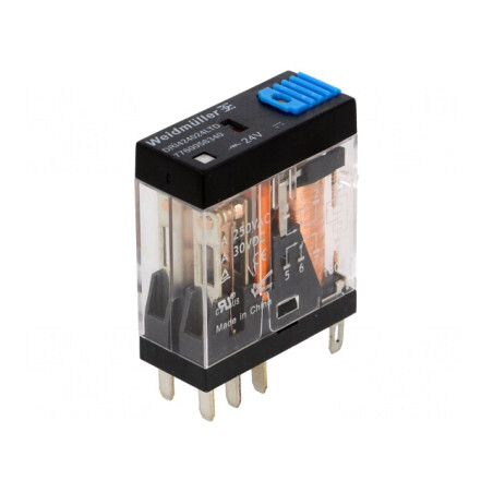 Releu Electromagnetic DPDT 24V 5A | Electronic-mag.ro | Componente Electronice