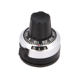 Buton Precizie Disc Selector Ø22x24mm | Electronic-mag.ro | Componente Electronice