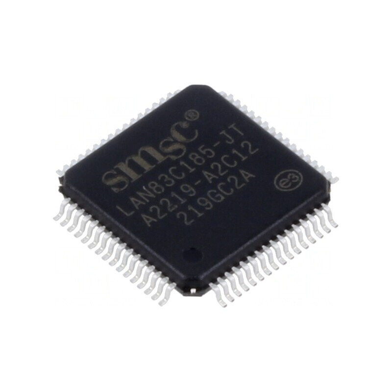 Emițător-Receptor 10/100Base-T Full Duplex MII LQFP64 | Electronic-mag.ro | Componente Electronice