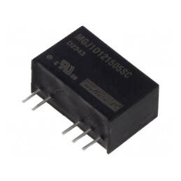 Convertor DC/DC 12V-15V/-5V 1W SIP THT | Electronic-mag.ro | Componente Electronice