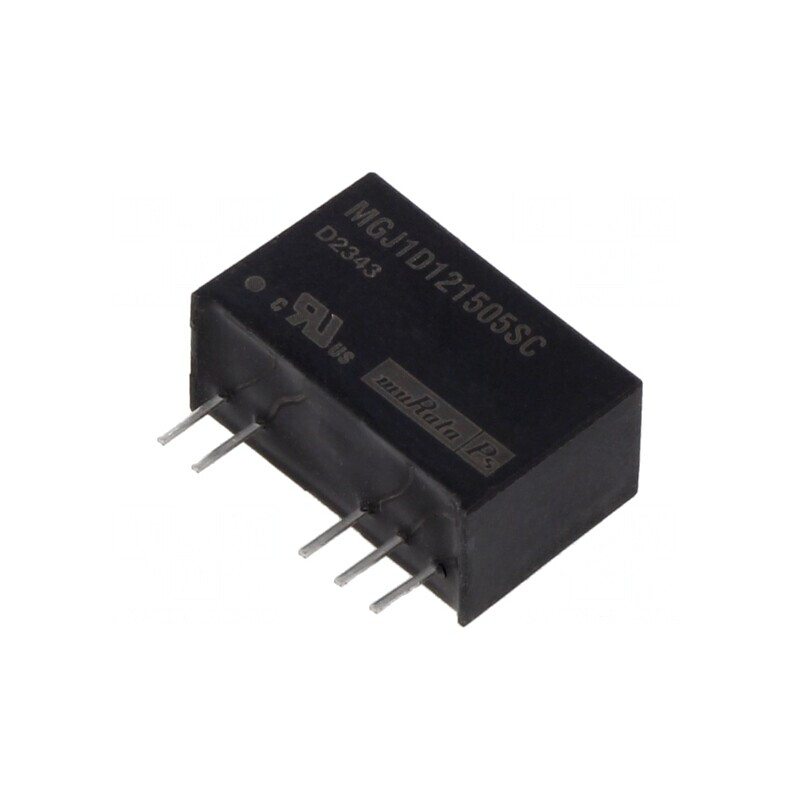 Convertor DC/DC 12V-15V/-5V 1W SIP THT | Electronic-mag.ro | Componente Electronice