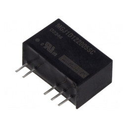 Convertor DC/DC 1W 12V la 20V/-5V SIP THT | Electronic-mag.ro | Componente Electronice