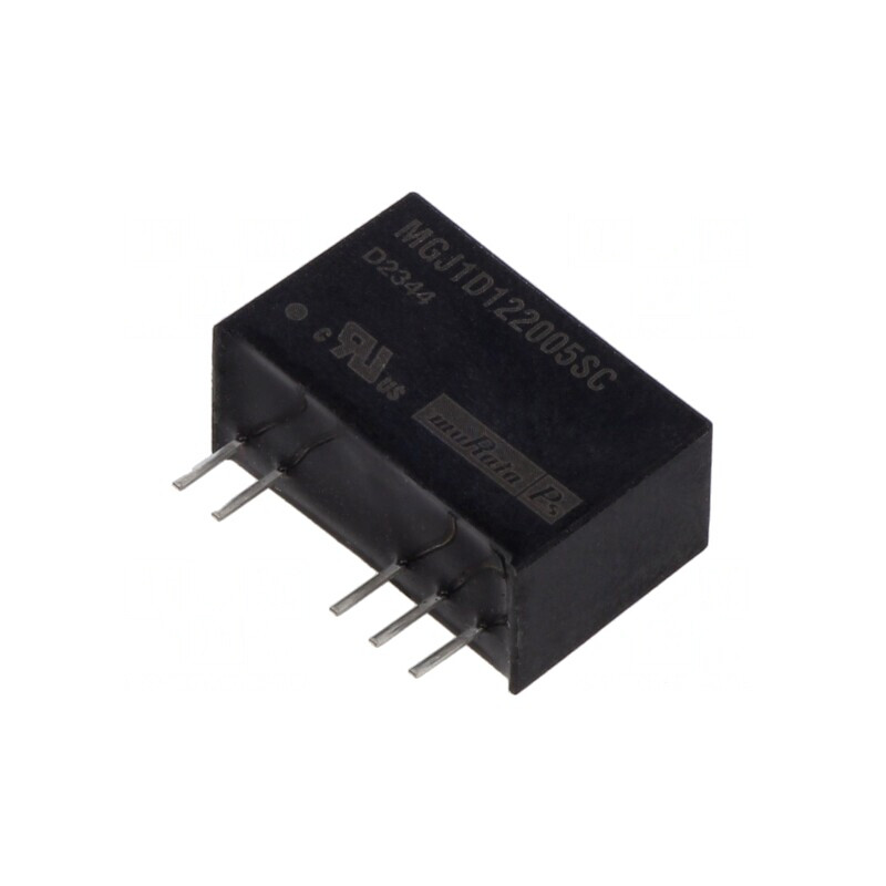 Convertor DC/DC 1W 12V la 20V/-5V SIP THT | Electronic-mag.ro | Componente Electronice
