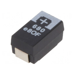 Condensator tantal-polimer 680uF 2,5V SMD | Electronic-mag.ro | Componente Electronice