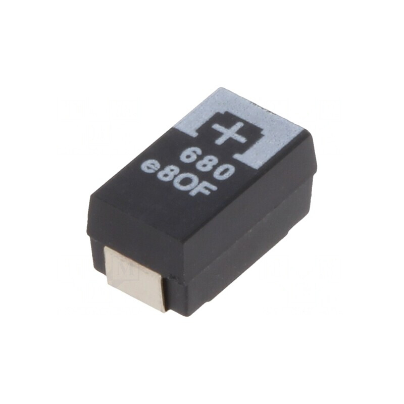 Condensator tantal-polimer 680uF 2,5V SMD | Electronic-mag.ro | Componente Electronice