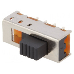 Comutator Glisant 3 Poziții 0.3A 30VDC ON-ON-ON PCB THT | Electronic-mag.ro | Componente Electronice