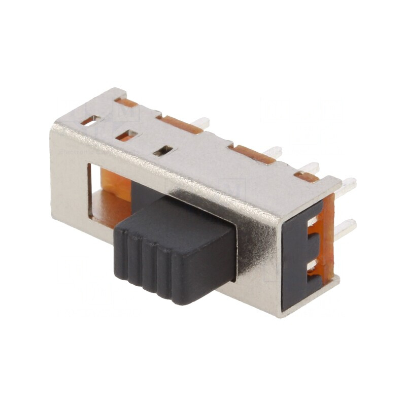 Comutator glisant 3 poziții 0.35A 30VDC PCB THT | Electronic-mag.ro | Componente Electronice