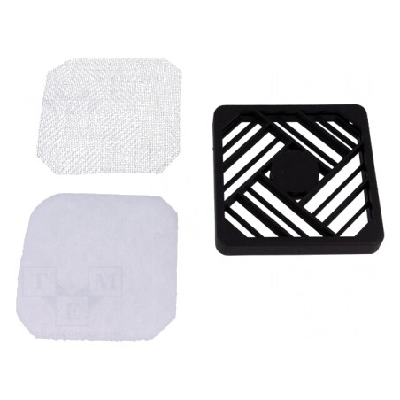 Protecție plastic 80x80mm cu ecran EMI și filtru | Electronic-mag.ro | Componente Electronice