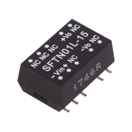 Convertor DC/DC 1W 5V la 15V 67mA SMD | Electronic-mag.ro | Componente Electronice