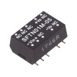 Convertor DC/DC 1W 10.8-13.2V la 5V 200mA SMD | Electronic-mag.ro | Componente Electronice