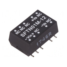 Convertor DC/DC 1W 12V SMD | Electronic-mag.ro | Componente Electronice