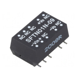 Convertor DC/DC 1W 24V la 9V SMD | Electronic-mag.ro | Componente Electronice