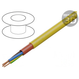 Cablu electric ÖLFLEX® 450 P 3G2,5mm2 300V/500V neecranat