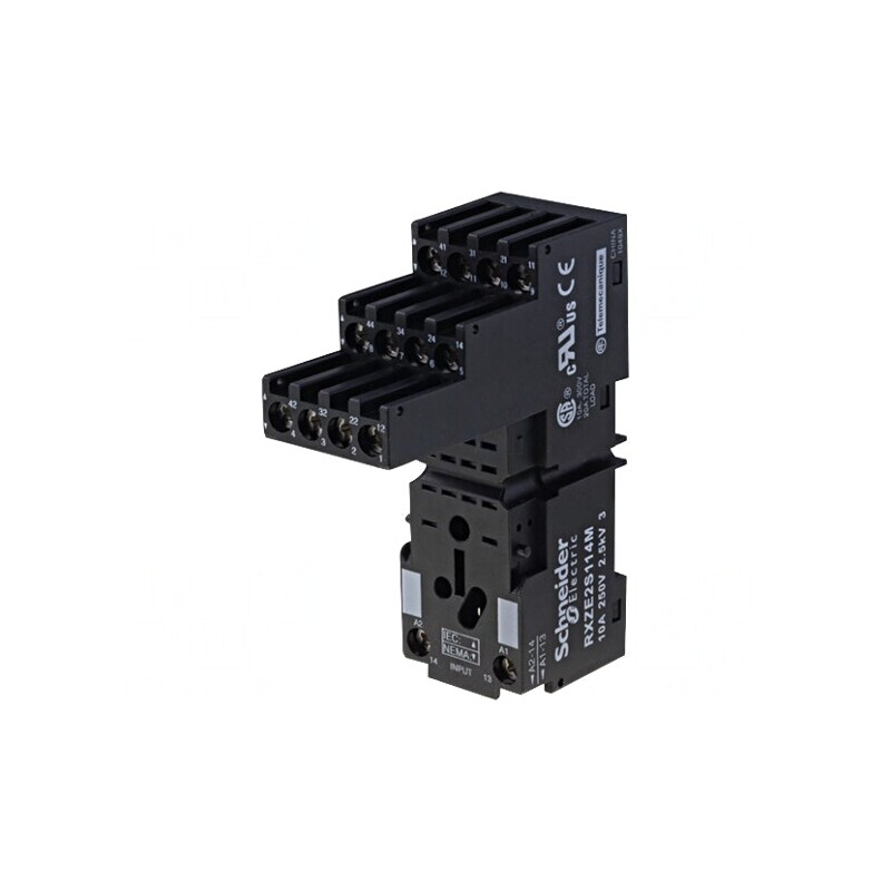 Stativ Relee pentru Șină DIN 10A 250VAC | Electronic-mag.ro | Componente Electronice