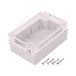 Carcasă Universală cu Bucșă din Alamă 70x105x40mm | Electronic-mag.ro | Componente Electronice