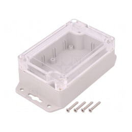 Carcasă Universală ABS Gri 70x105x40mm cu Garnitură | Electronic-mag.ro | Componente Electronice