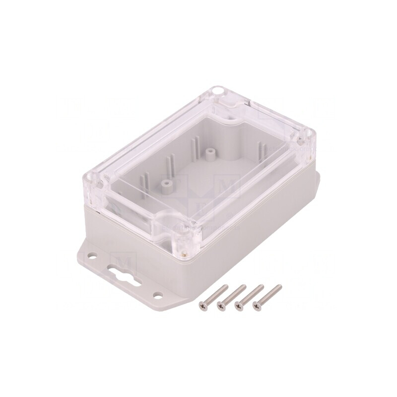 Carcasă Universală ABS Gri 70x105x40mm cu Garnitură | Electronic-mag.ro | Componente Electronice