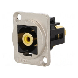 Adaptor RCA XLR Standard 19x24mm | Electronic-mag.ro | Componente Electronice