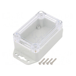 Carcasă Universală Policarbonat IP65 60x90x40mm | Electronic-mag.ro | Componente Electronice