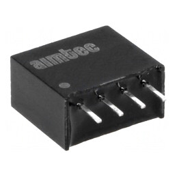 Convertor DC/DC 1W 5V la 12V 83mA SIP4 | Electronic-mag.ro | Componente Electronice
