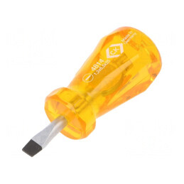 Șurubelniță Plată 6,5 mm Stubby 25 mm | Electronic-mag.ro | Componente Electronice