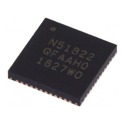 IC SoC QFN48 128B SRAM 16kB RAM 256kB FLASH 16-bit Timers