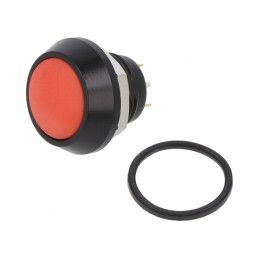 Comutator Anti-vandalism SPST-NO 2A 36VDC IP65 12mm | Electronic-mag.ro | Componente Electronice