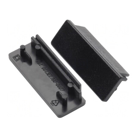Obturator Negru LED Profile 20 buc Wide24 ABS | Electronic-mag.ro | Componente Electronice