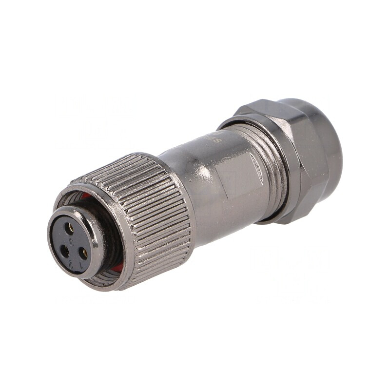 Mufă ST12 Mamă IP67 13A 250V pentru Cablu 5-8mm | Electronic-mag.ro | Componente Electronice