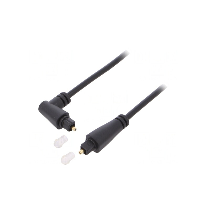 Cablu Toslink unghi 1m negru | Electronic-mag.ro | Componente Electronice Cablu Toslink unghi 1m negru | Electronic-mag.ro | Componente Electronice
