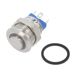 Comutator Anti-vandalism Roșu IP65 SPST-NO 2A 36VDC | Electronic-mag.ro | Componente Electronice