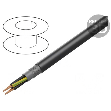 Cablu Ecranat Cupru JZ-600 HMH-C 4G1mm2 | Electronic-mag.ro | Componente Electronice