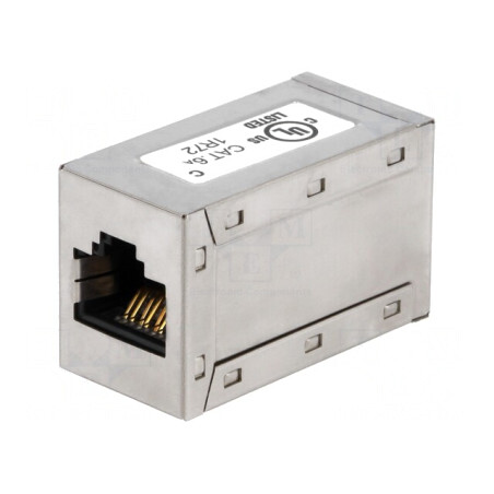 Cuplor RJ45 Cat 6a Soclu 1:1 | Electronic-mag.ro | Componente Electronice