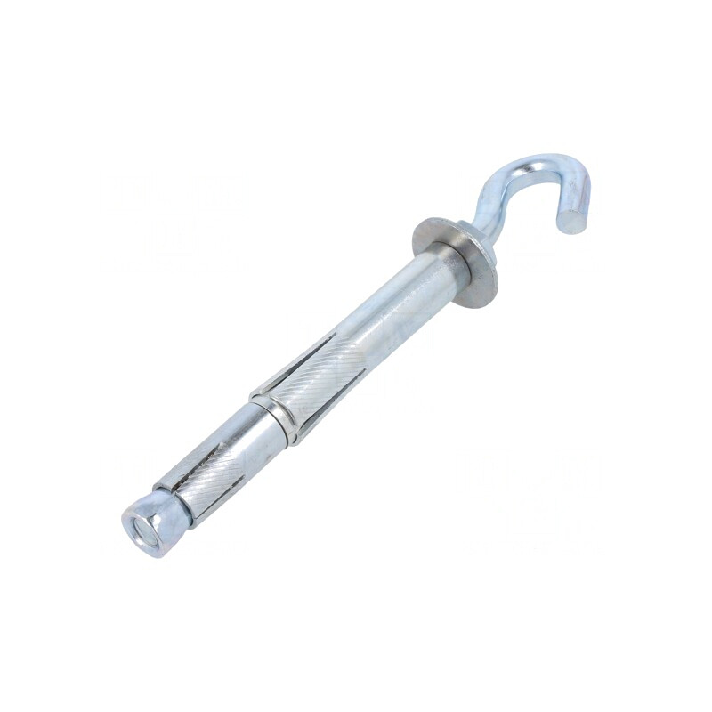 Cârlig în unghi cu diblu oțel zincat 135mm | Electronic-mag.ro | Componente Electronice Cârlig în unghi cu diblu oțel zincat 135mm | Electronic-mag.ro | Componente Electronice