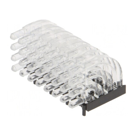 Tub LED Rotund 3mm pentru PCB | Electronic-mag.ro | Componente Electronice
