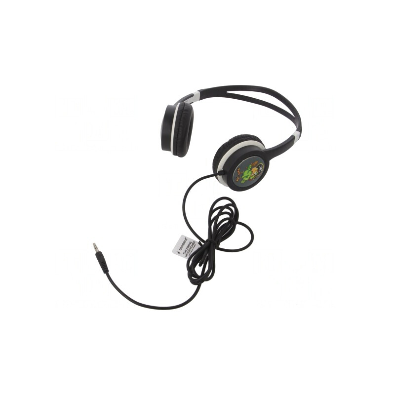 Căști Over-Ear Negru Jack 3.5mm 1.2m 85dB | Electronic-mag.ro | Componente Electronice