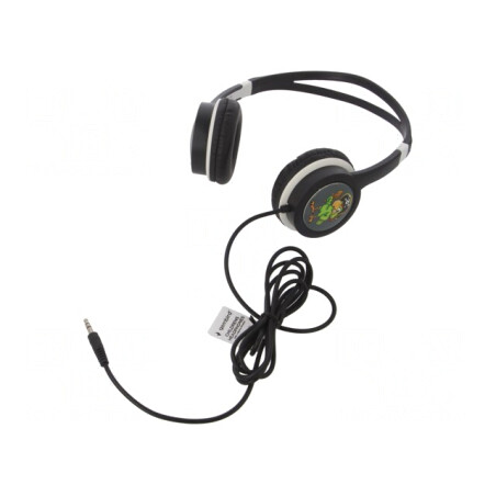 Căști Over-Ear Negru Jack 3.5mm 1.2m 85dB | Electronic-mag.ro | Componente Electronice