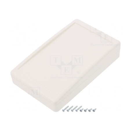 Carcasă Desktop ABS Albă 90x144x30mm | Electronic-mag.ro | Componente Electronice